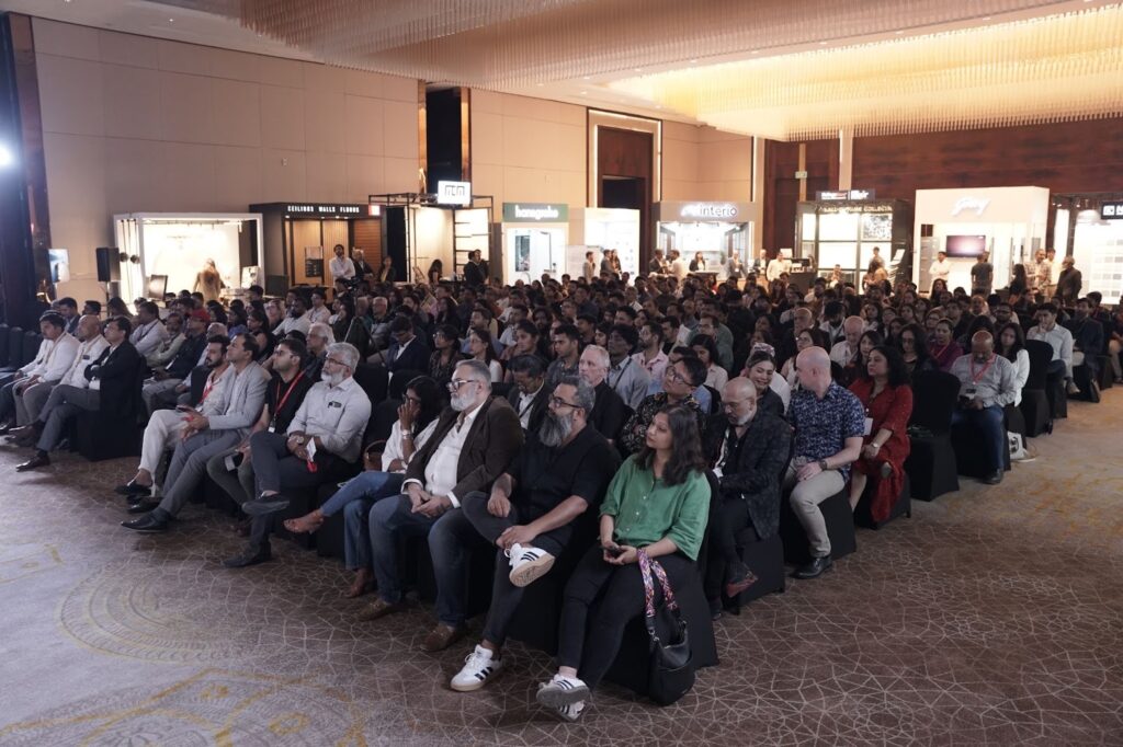An engaged audience at Design Perspective Bengaluru 2025